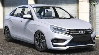 2023 Lada Vesta NG | GTA V Real Life Car Mods | PC