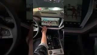 к большому монитору VW Touareg CR3 подключаем доп мультимедиа с сохранением штатной