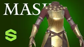 Substance Painter: 4 ways to use masks - Bitmap Generator