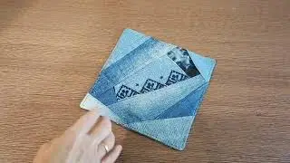 Джинсовая прихватка своими руками.