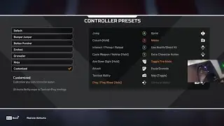 Extesyy Shows New Controller Binds in Apex Legends