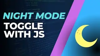 Add Night Mode to Website With Dark Mode js Dark Light Toggle (Dark Light Web Design)