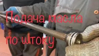 Сюрпризы при разборе гидроцилиндра двустороннего действия с подачей масла по штоку