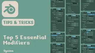 Top 5 Essential Modifiers | Blender