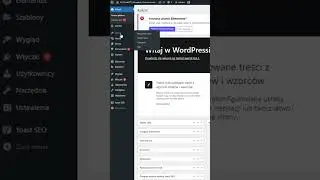 Jak dodać wpis lub stronę w witrynie WordPress? #wordpress #wordpresstutorial #stronainternetowa