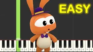 BabyTV The Easter Bunny Piano Tutorial