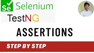 Assertion in selenium WebDriver |  How to use assertion in selenium TestNG