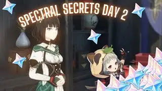 Spectral Secrets Event Guide Day 2 | Specteral secrets genshin impact | genshin | inazuma