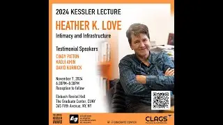 2024 David R. Kessler Lecture with Heather K. Love