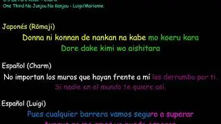1/3 No Junjou Na Kanjou Karaoke Jap y Esp
