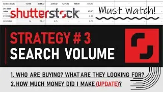 Shutterstock Strategy#3 | Case Study | Passive Income by selling Artwork as Shutterstock Contributor