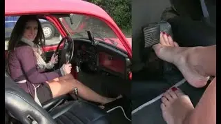 ⚡️ Code 240 ◾ Miss Iris flooring the VW Beetle gas pedal ◾ Pedal Vamp Trailer Pedal Pumping