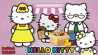 Hello Kitty Супермаркет | Китти и Мими идут в магазин игрушек | Хелло Китти |мультики игры для детей