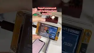 Самый маленький майнер для добычи биткоина 