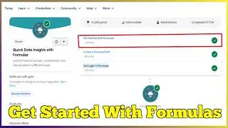 Quick Data Insights with Formulas | Get Started with Formulas | Quiz Solution