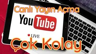 ÇOK KOLAY! Youtube Canlı Yayın Nasıl Açılır? OBS Programı ile Canlı Yayın Açma - Siyah Ekran Çözümü