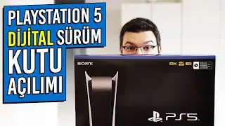 YENİ NESİL PLAYSTATION 5 DİJİTAL SÜRÜM KUTU AÇILIMI //  SONY PS5 DIGITAL EDITION UNBOXING