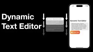 SwiftUI :Creating a Dynamic Text Editor Multiline