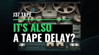 Waves j37 As a Tape Delay Effect Plugin Tutorial