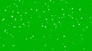 GREEN SCREEN HEAVY SNOW