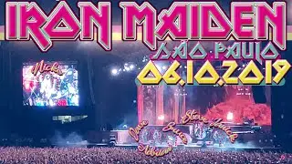 ♪ IRON MAIDEN @ Estádio Morumbi (Cícero Pompeu de Toledo) | São Paulo | 06.10.2019 • Vivian Uru♪