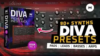 U-he DIVA 90+ Presets Pack Vol. 2 | The Ultimate Sounds & Patches Collection in 2025 | Noise Harmony