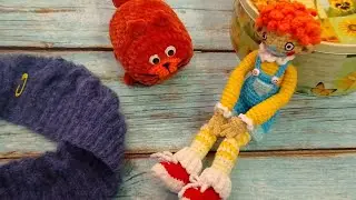 Вязовлог. Не мой клоун / заказы / джемпер на машине