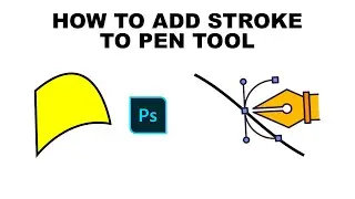 How to add stroke to pen tool photoshop