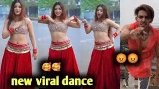 Muskan sharma new viral dance | Shadab khan angry