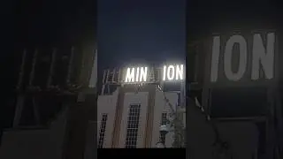 Minions TAKEOVER Illumination Theatre in Universal Studios #minions #illumination #universalstudios