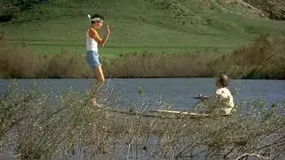 The Karate Kid (1984) - Rowboat scene