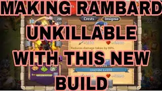 Castle Clash Dynamica cant kill my Rambard 1 VS 6 NEW BUILD