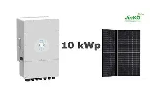 Productie sistem fotovoltaic 10 kWp pe luna februarie 2024