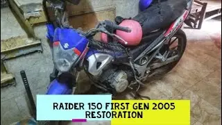 Raider 150 First Gen 2005 Restoration by Marley Motor Works