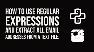 Extract Email Addresses from a Text File with regex Python