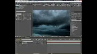 Создание эффект дождя в After Effects [Rain fx in AE]