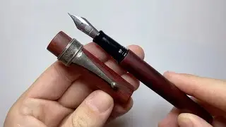 PEACE AND HARMONY. The Wancher Sekai World Tree Sandalwood Fountain Pen Review