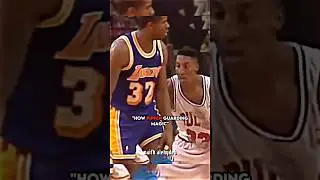Scottie Pippen gave Magic a NIGHTMARE😮🔥 