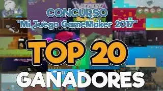 Ganadores del concurso Mi juego GameMaker 2017