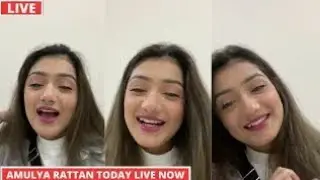 Amulya Rattan Live Video | Amulya Rattan Full Live Video | Amulya Today Live Chatting With Fan