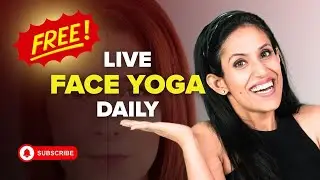 Cheek Lift & Smile Line Softening with Face Yoga – Start Your Daily 20-Min Live Practice
