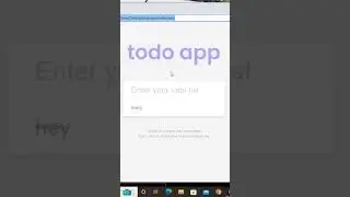 to do app using HTML CSS and JavaScript | Front-end developer 