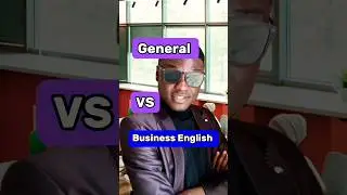 General vs Business English (#shorts )