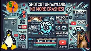 How to Set Up Shotcut with Wayland on Debian Trixie | Fixing Crash Issues