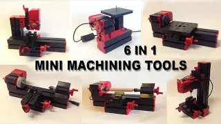 6 in 1 Mini Machining Tools, Unboxing and Assembly.