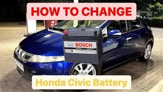 How to change Honda Civic Dead Battery