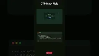 OTP input field using Html CSS and JavaScript 