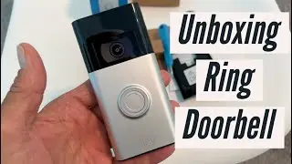 Unboxing the Ring Doorbell