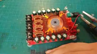 TDA7498 fan volume