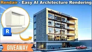 AI Architecture Rendering with Rendair Tutorial | Revit AI Rendering